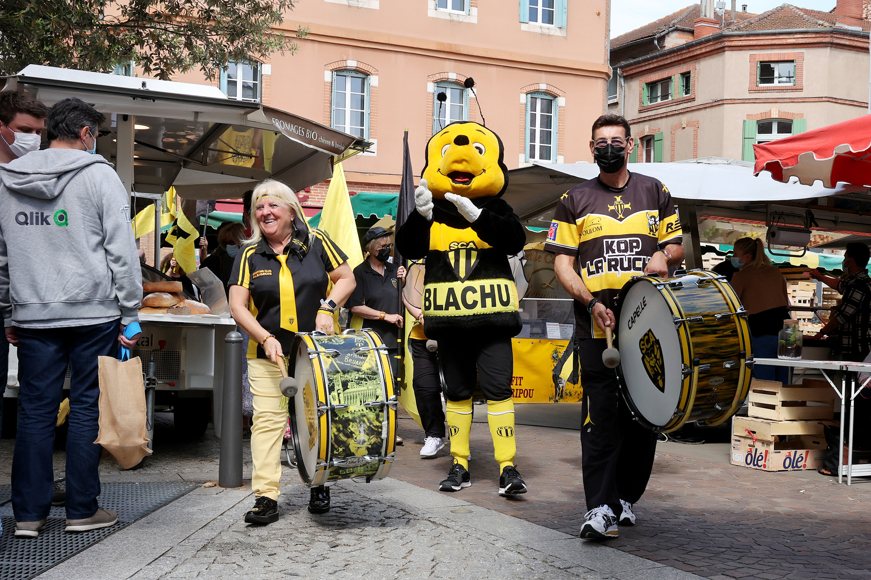 Les Supporters Soutiennent Les équipes Du SCA | Albi